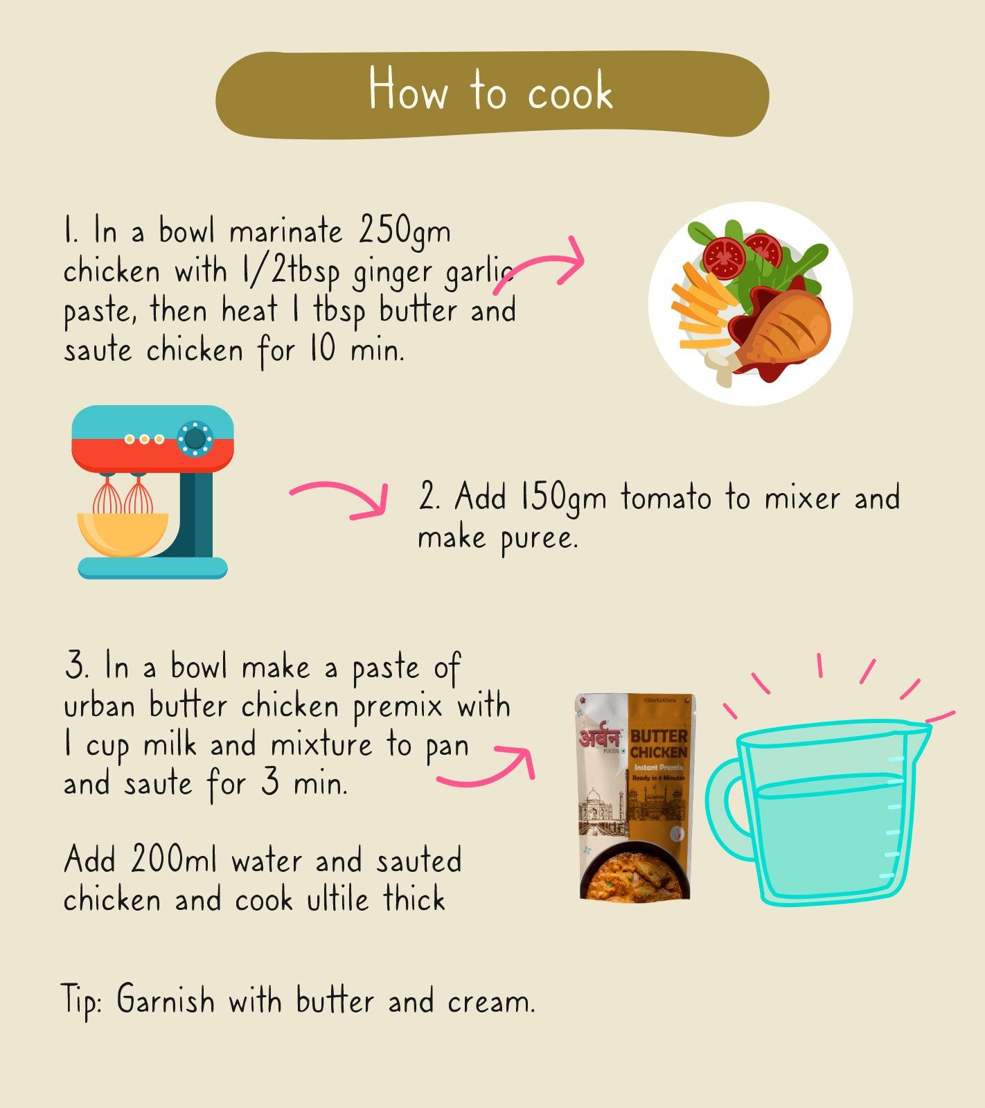 How to cook Butter Chicken