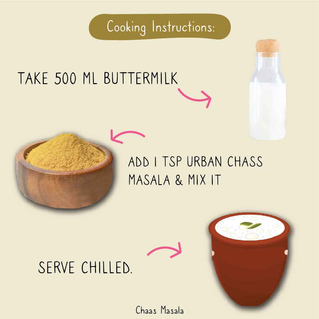 Chass  Masala Cooking instruction 