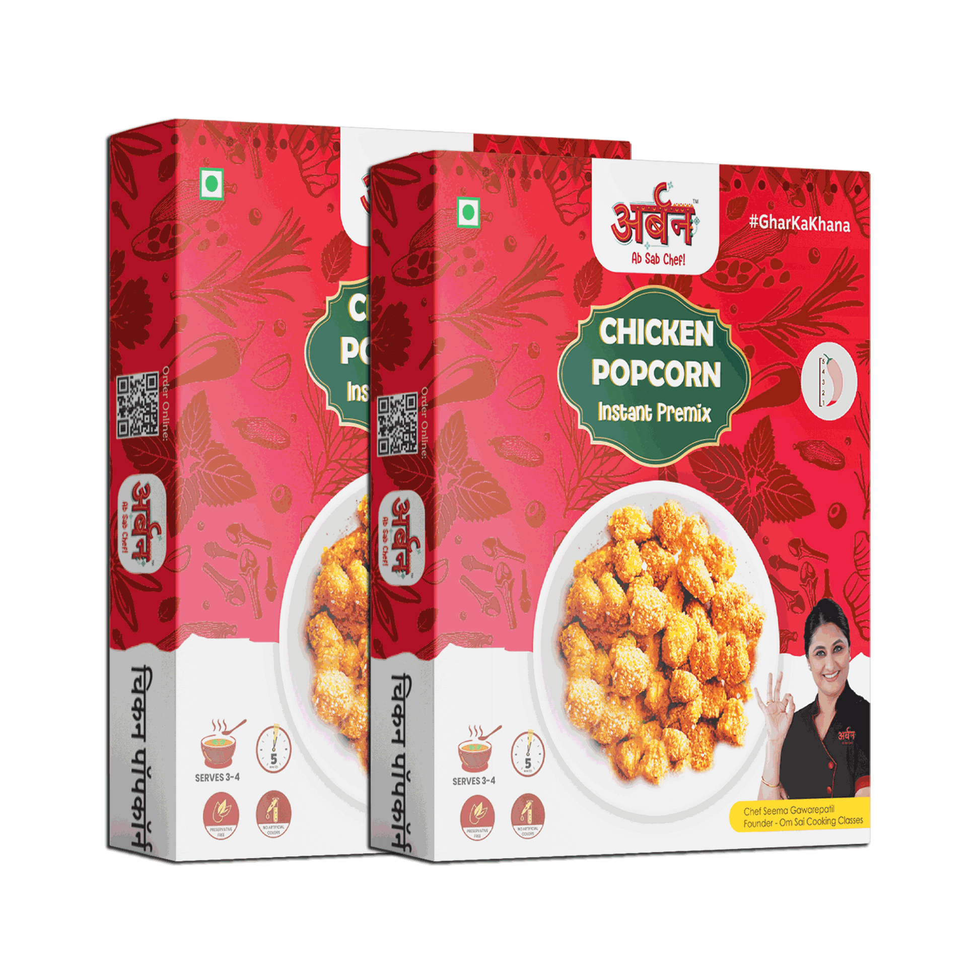 Chicken_popcorn_Ready in 4 minutes_Pack Of Two