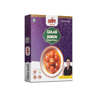 Gulab jamun | Ready in 4 minutes | 50gm | Serves 3 – 4