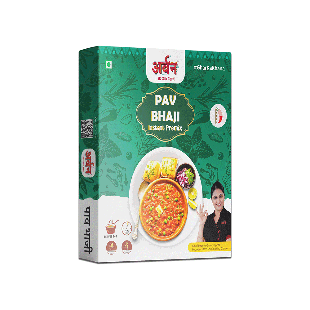 Pav Bhaji | Ready in 4 minutes | 50gm | Serves 3 – 4