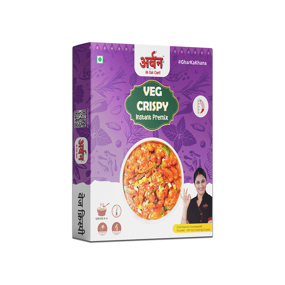 Veg Crispy | Ready in 4 minutes | 50gm | Serves 3 - 4